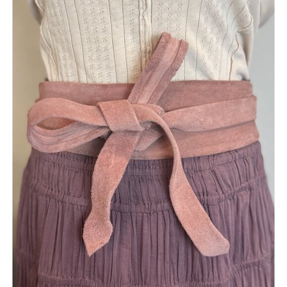 Womens ADA Wrap Belt Mazala Textured Leather $89 NEW main image 10